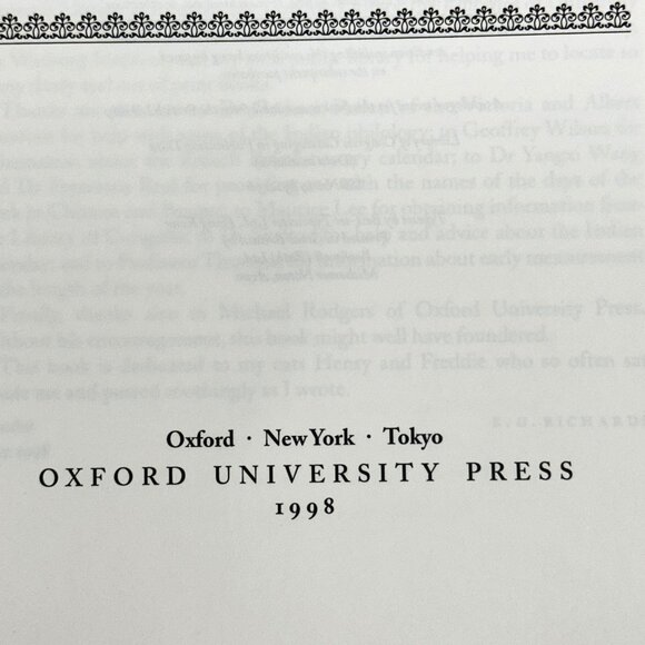 Mapping Time - The Calendar and Its History - E.G. Richards - Oxford Univ. Press - Picture 6 of 11